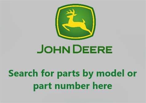 john deere parts lookup online